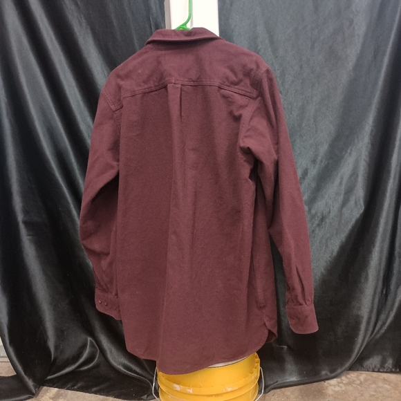 Burgundy Button-Up Shirt - Picture 6 of 13